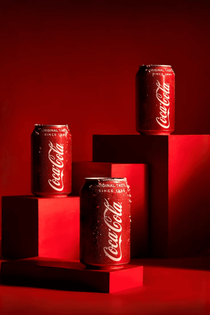 Coca-Cola cans